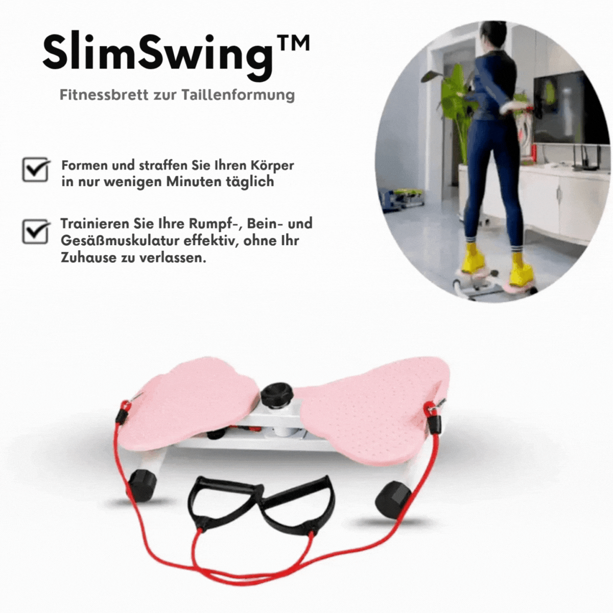 SlimSwing™ / Verschmälern Sie mühelos Ihre Taille!