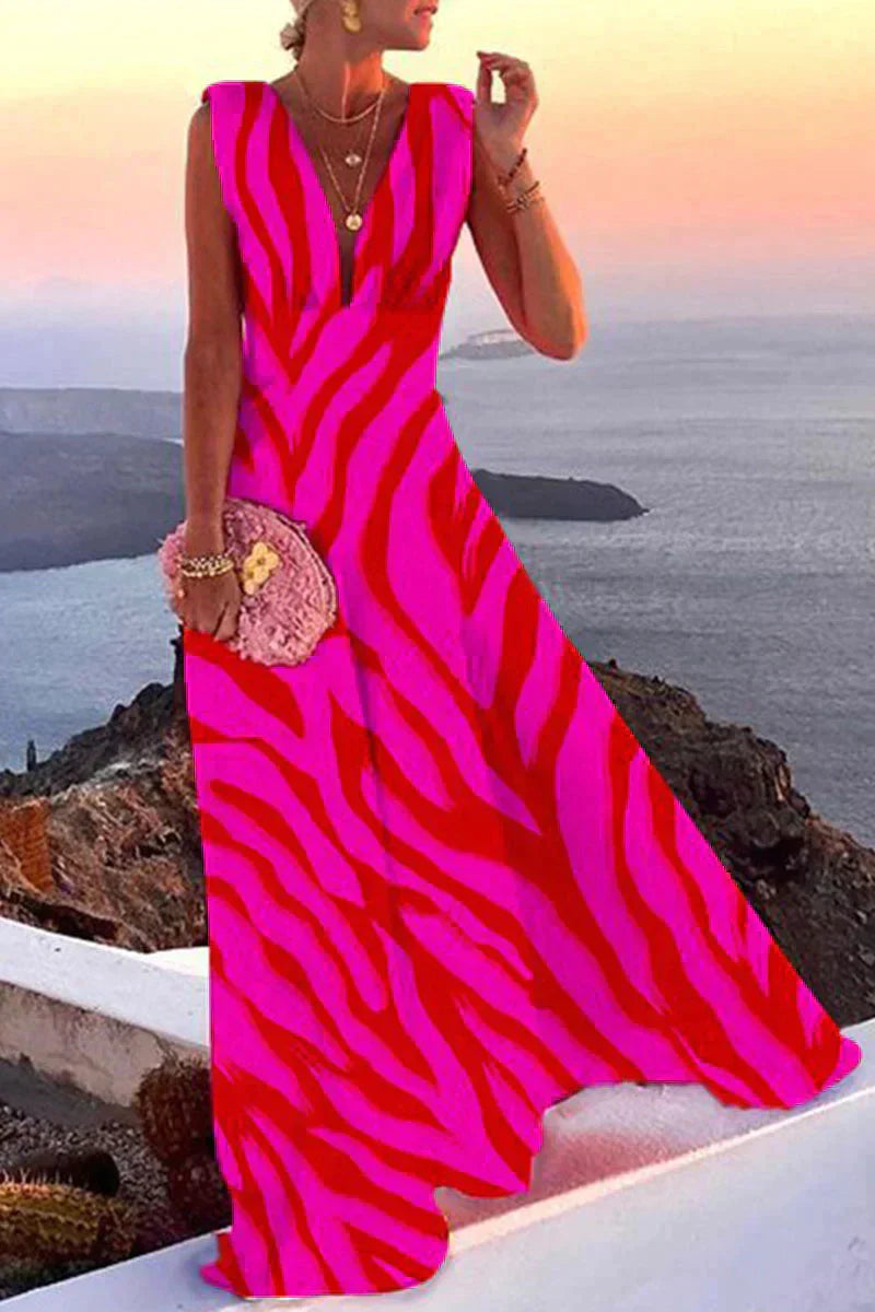 Bibiana | Elegantes fließendes Damen-Sommerkleid