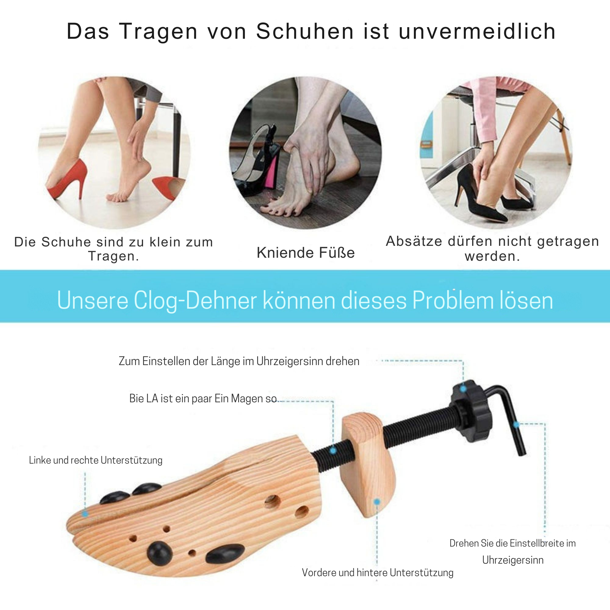 PassformPro™ / Bequeme Passform Für Jeden Schuh