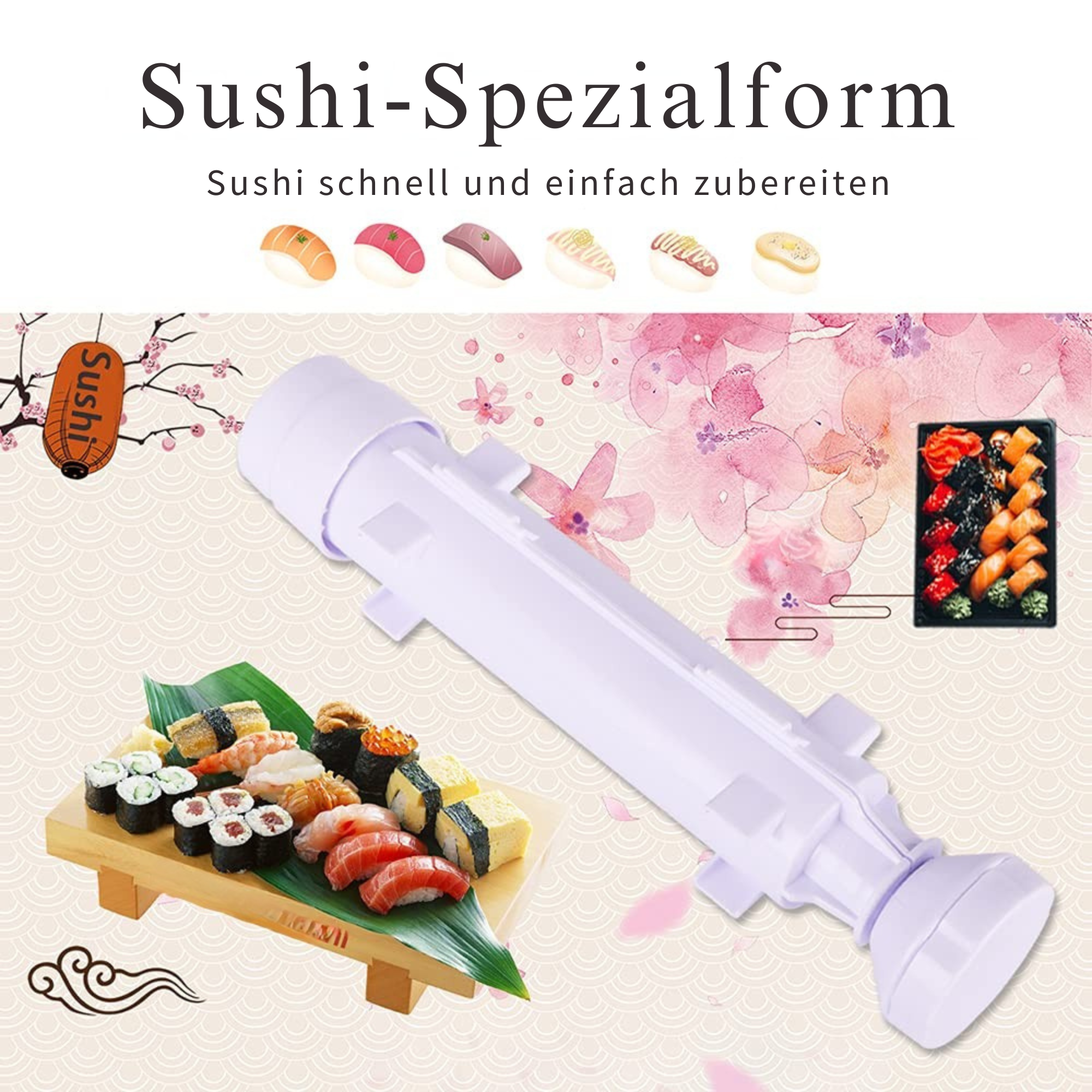 SushiSchütze™ / Sushi-Roller-Bazooka