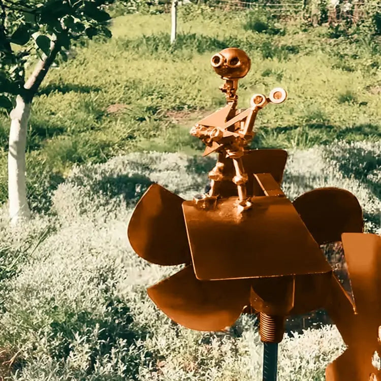 MelodieMühle™ / Bewegte Gartendeko mit Charakter