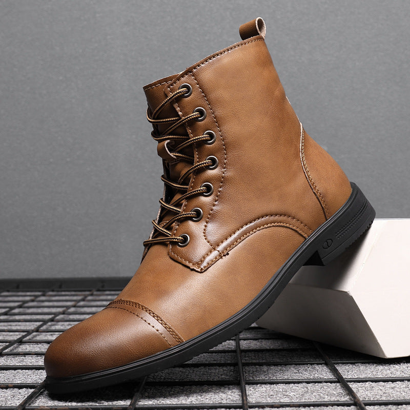 Claudius | Stiefeletten aus echtem Leder