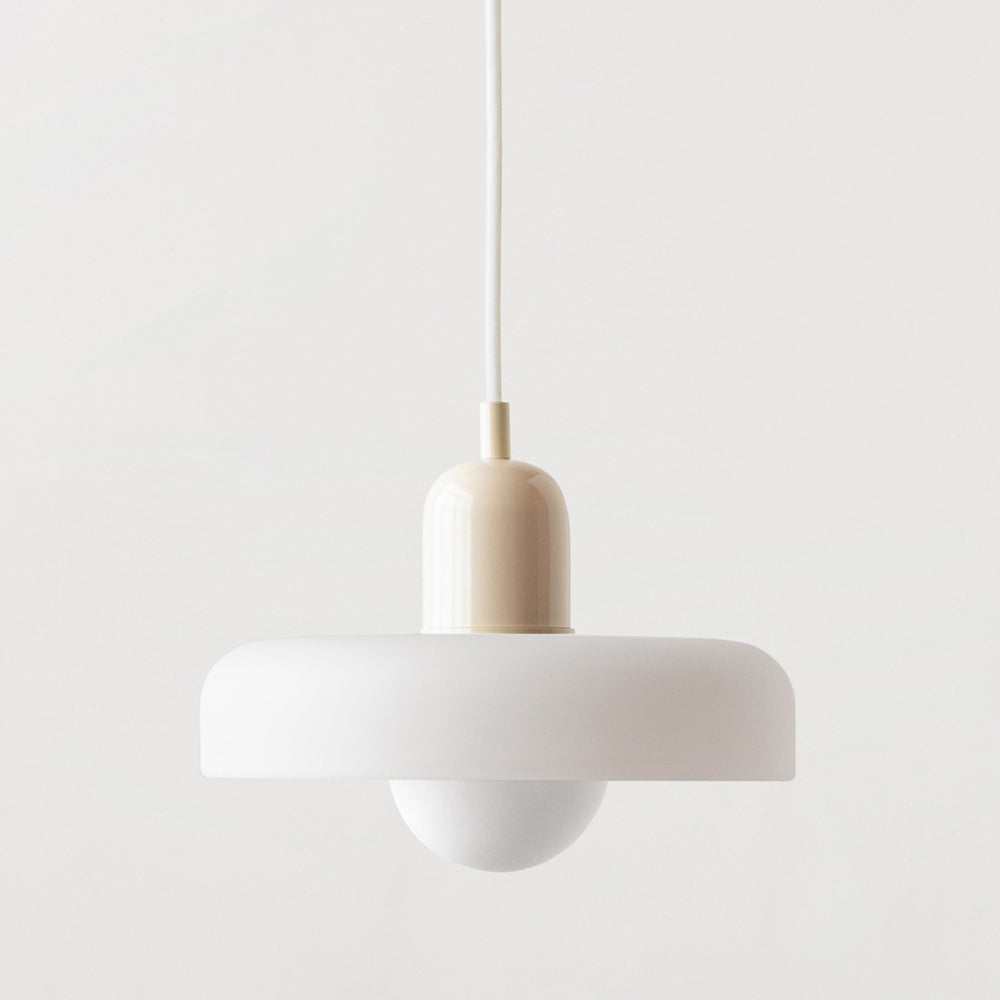 Aurelio™ | Bauhaus-Pendelleuchte aus farbigem Glas