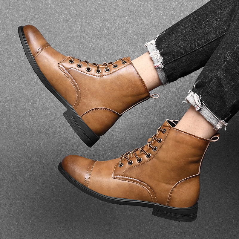 Claudius | Stiefeletten aus echtem Leder