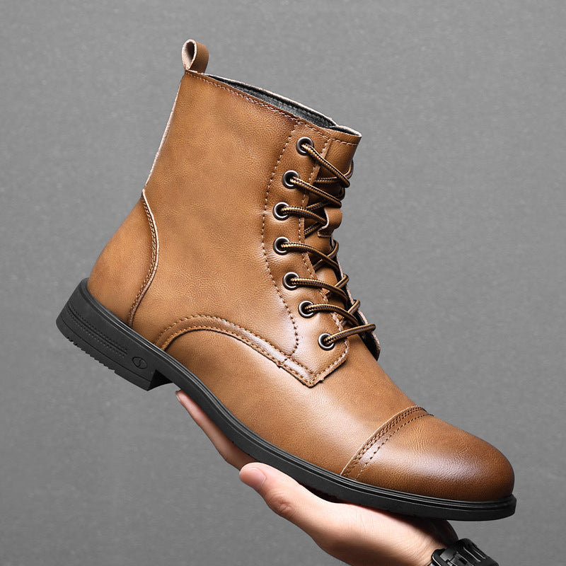 Claudius | Stiefeletten aus echtem Leder