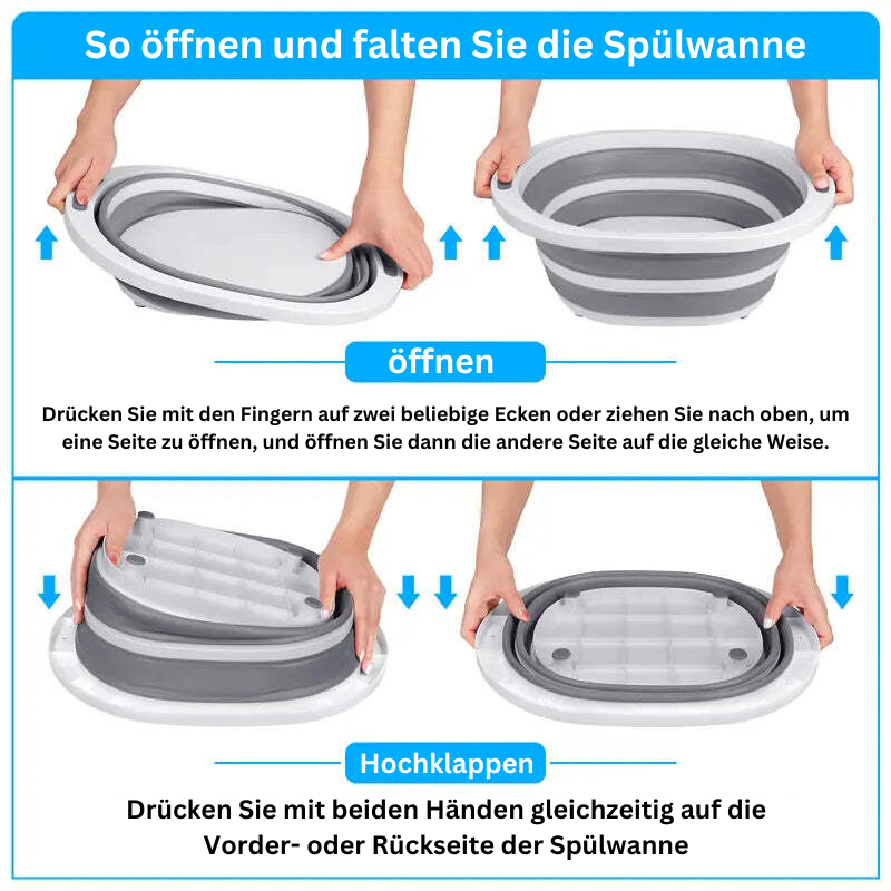 SchnittSchale™ / Tragbarer Multifunktionaler Faltkorb
