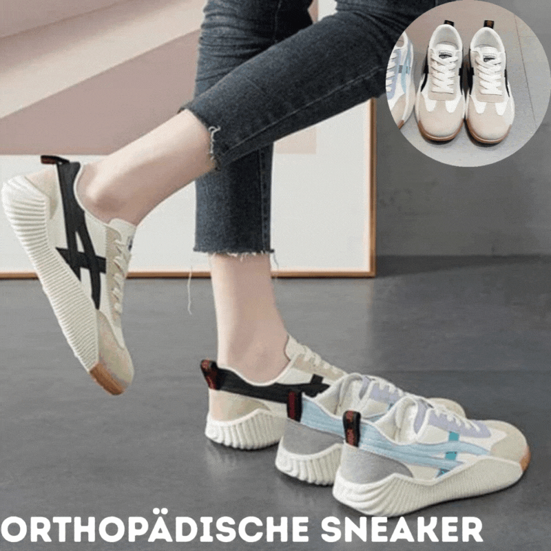 SchrittStabil™ / Orthopädische Komfort-Sneaker – Energie, Stabilität & Stil bei jedem Schritt