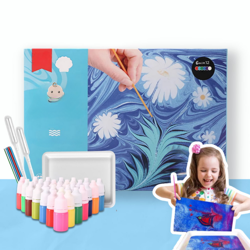 AquaSwirl Wasser Marbling Art Kit Lifestyle kreativ