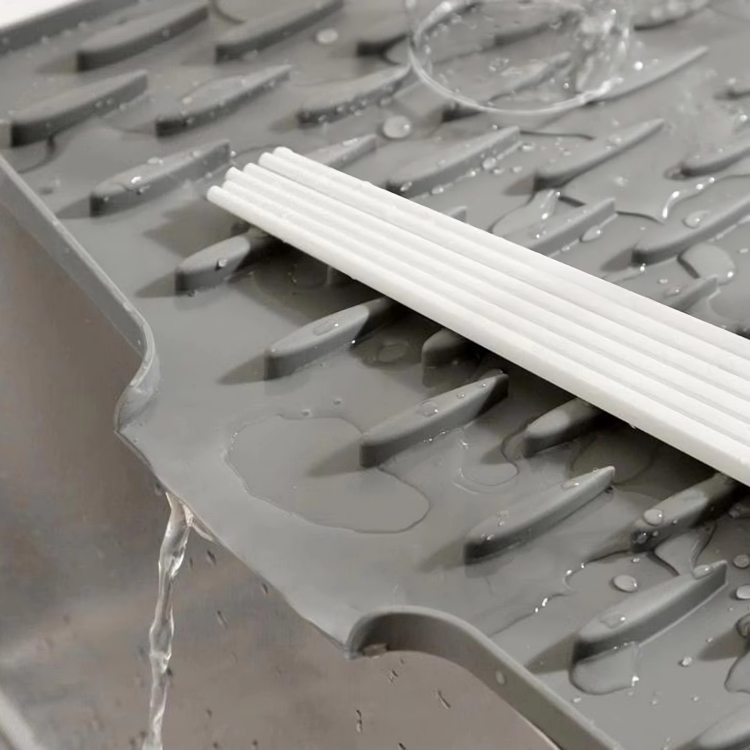 DrainMat Silikon Abtropfmatte Detailansicht