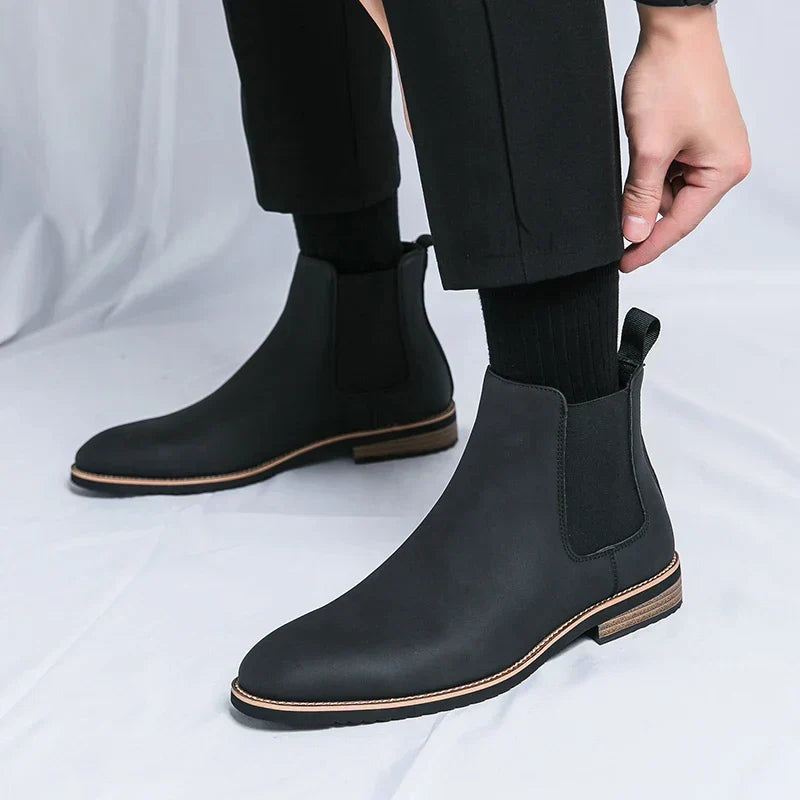 Kosmos | Chelsea-Stiefel aus Leder
