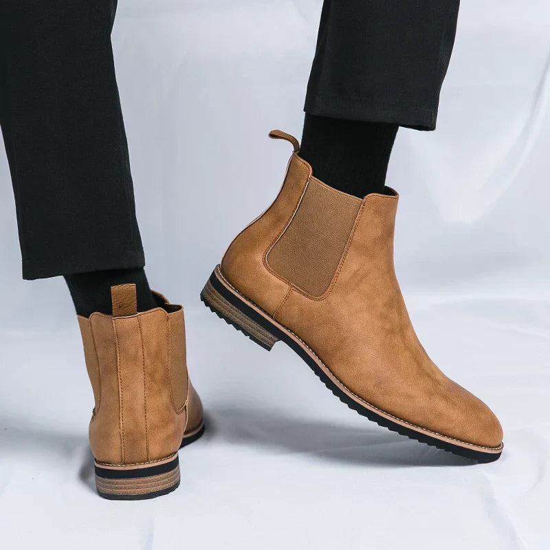 Kosmos | Chelsea-Stiefel aus Leder