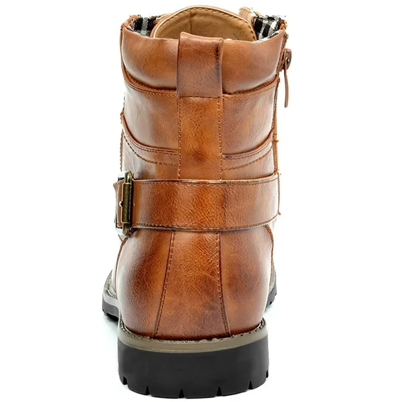 Damon | Schnürstiefeletten aus Leder