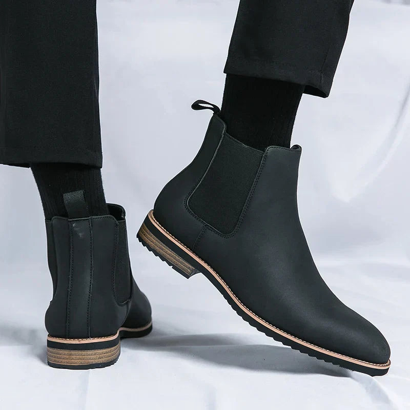 Kosmos | Chelsea-Stiefel aus Leder