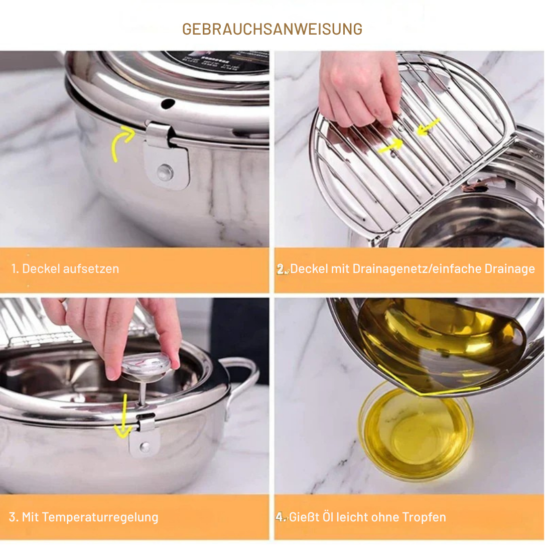 StellaFry™ – Präzise Temperaturregelung