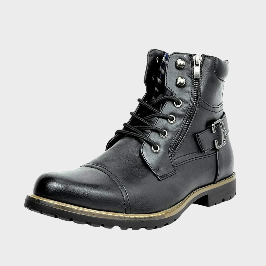 Damon | Schnürstiefeletten aus Leder