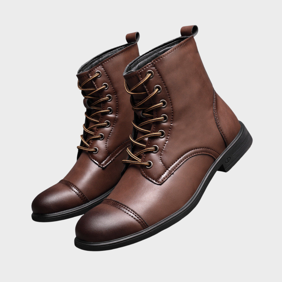 Claudius | Stiefeletten aus echtem Leder