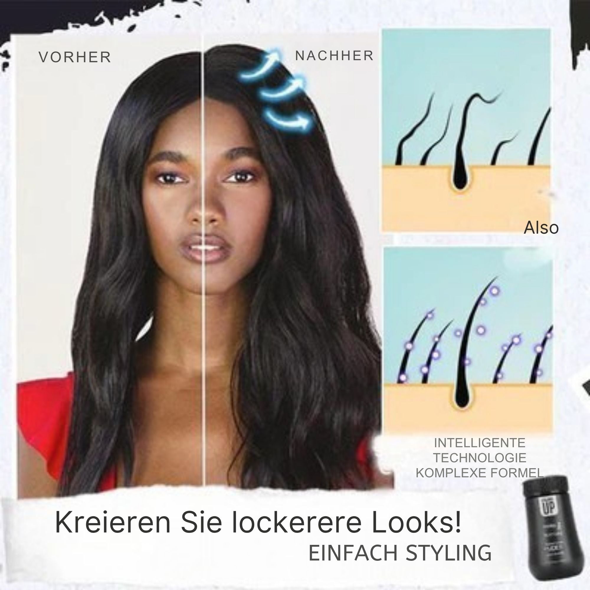 VolumenViel™ / Sofortiges Volumen Und Langanhaltender Halt! (1+1 GRATIS)