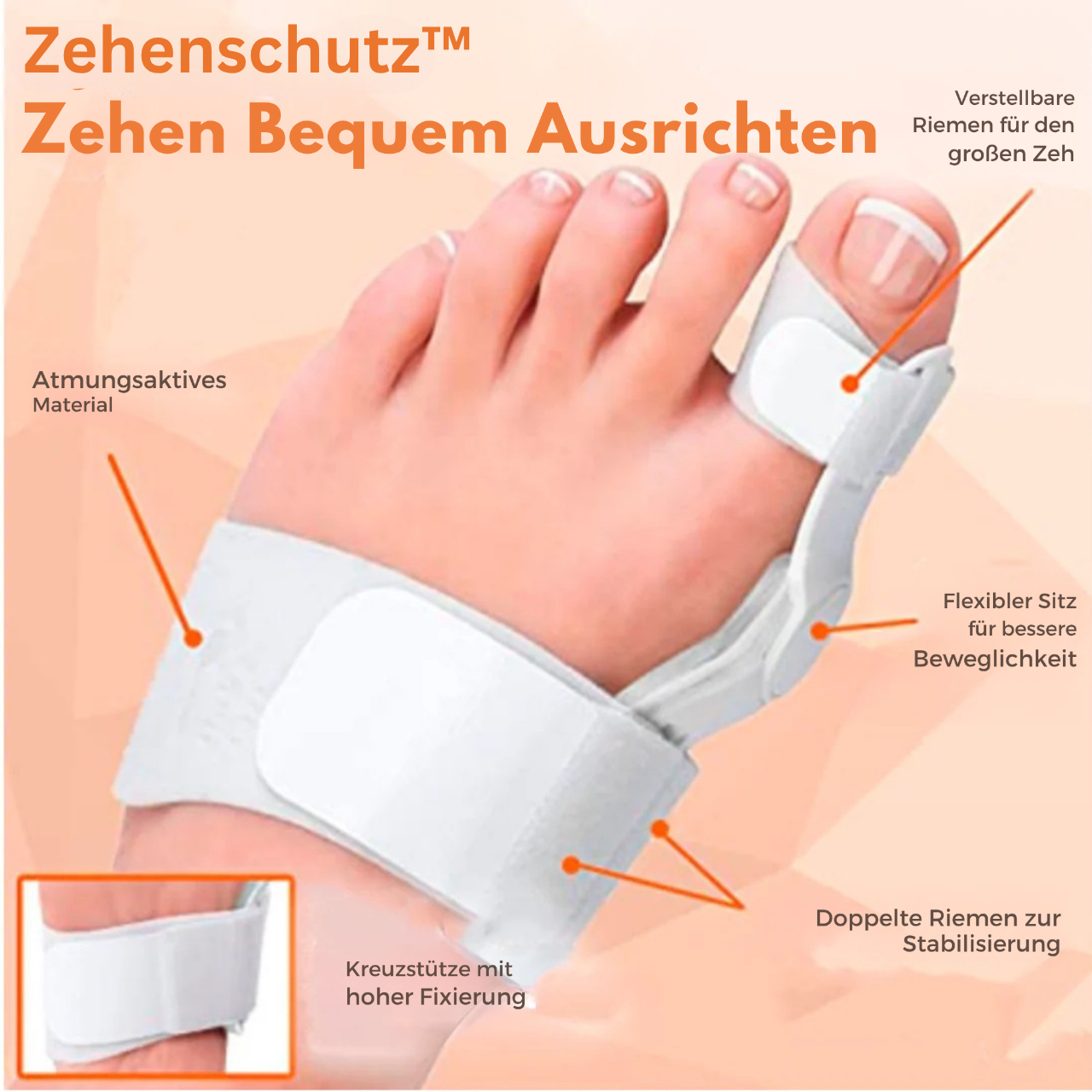 Zehenschutz™ / Zehen Bequem Ausrichten