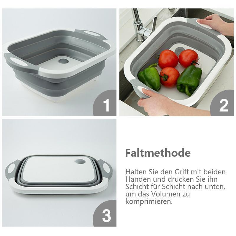 SchnittSchale™ / Tragbarer Multifunktionaler Faltkorb