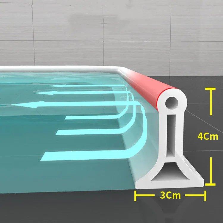DuschDamm™ / Flexible Wasserbarriere Für Dusche – Einfache Installation!