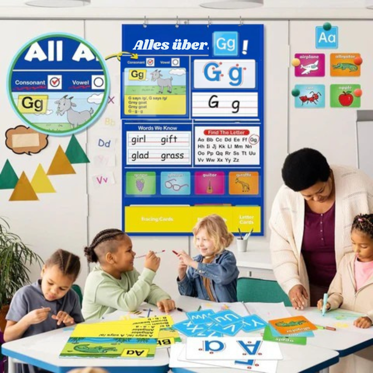 AlphabetAbenteuer™ / Interaktive Alphabet-Lerntasche - Sopheria