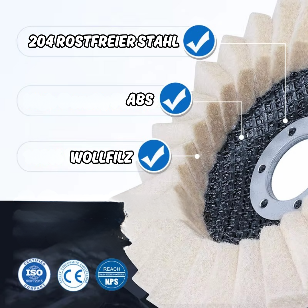 GlanzGenius™ / Polierradscheibe (1+1 GRATIS)