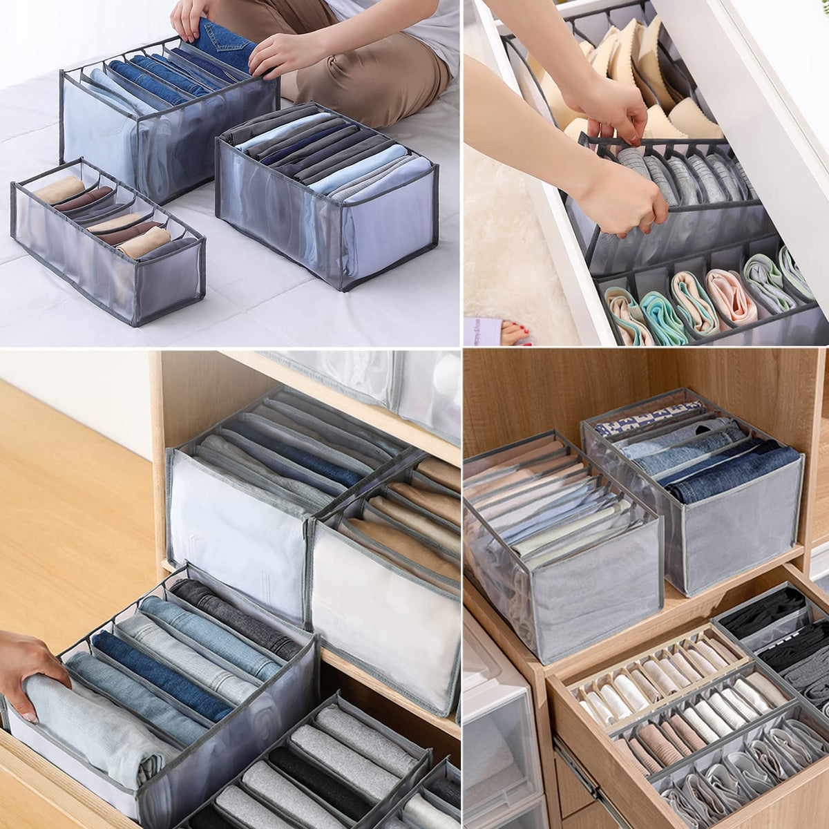 Aufbewahrungsbox-Set zum Ordnen Ihrer Schubladen (x3) - Sopheria