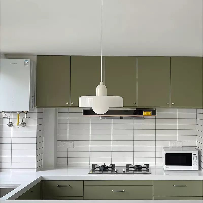 Aurelio™ | Bauhaus-Pendelleuchte aus farbigem Glas - Sopheria