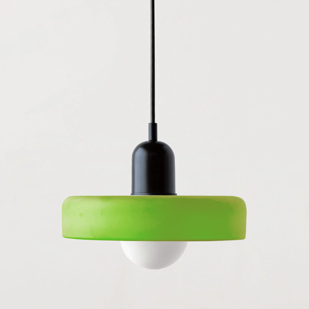Aurelio™ | Bauhaus-Pendelleuchte aus farbigem Glas - Sopheria
