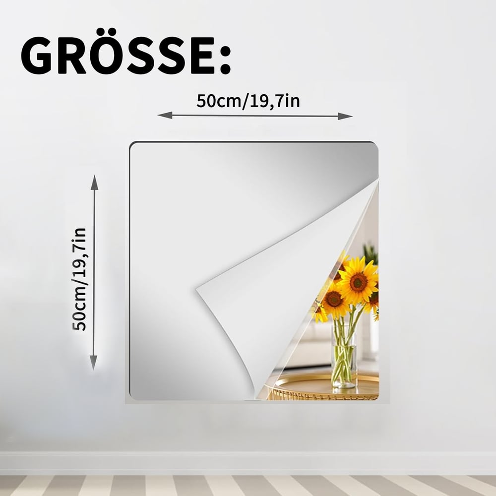 SpiegelSicher / Sicherer Und Bruchsicherer Ultra-Flexibler Spiegel