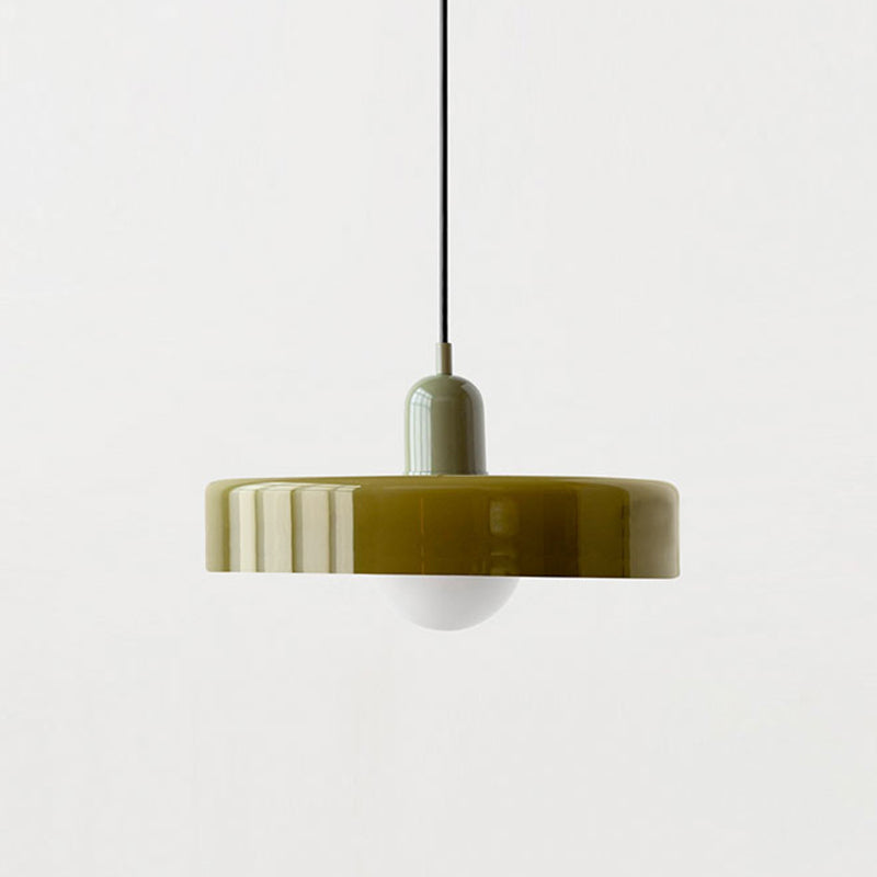 Aurelio™ | Bauhaus-Pendelleuchte aus farbigem Glas