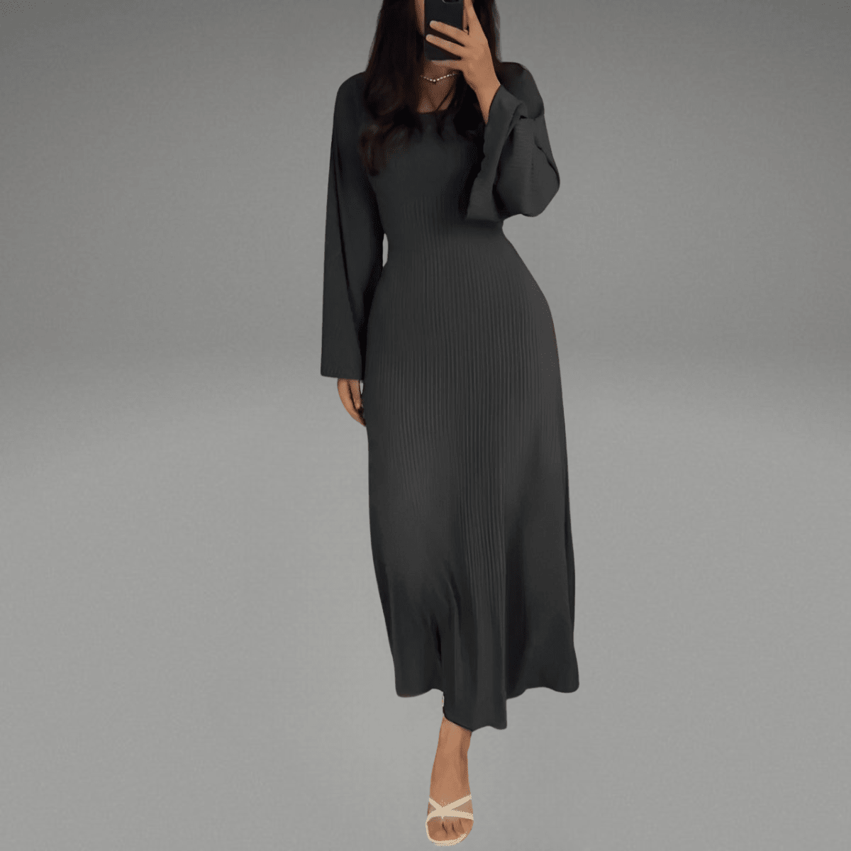 Beatrice™ | Gestricktes Maxikleid - Sopheria