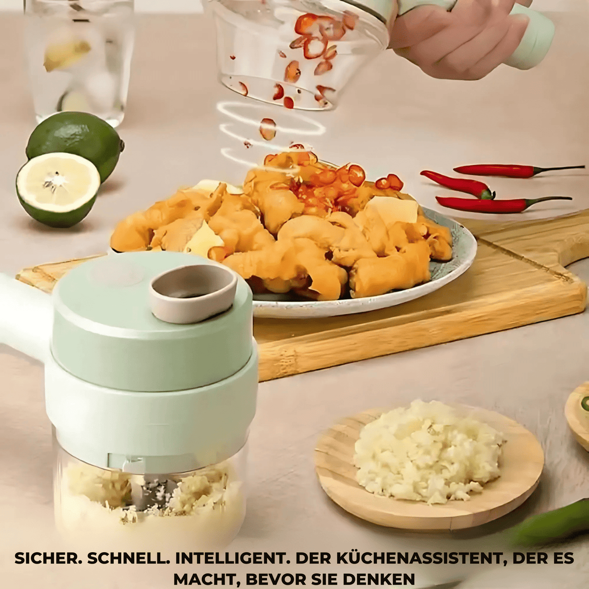 Benedikt – Sicher schneiden & Zeit sparen in der Küche - Sopheria