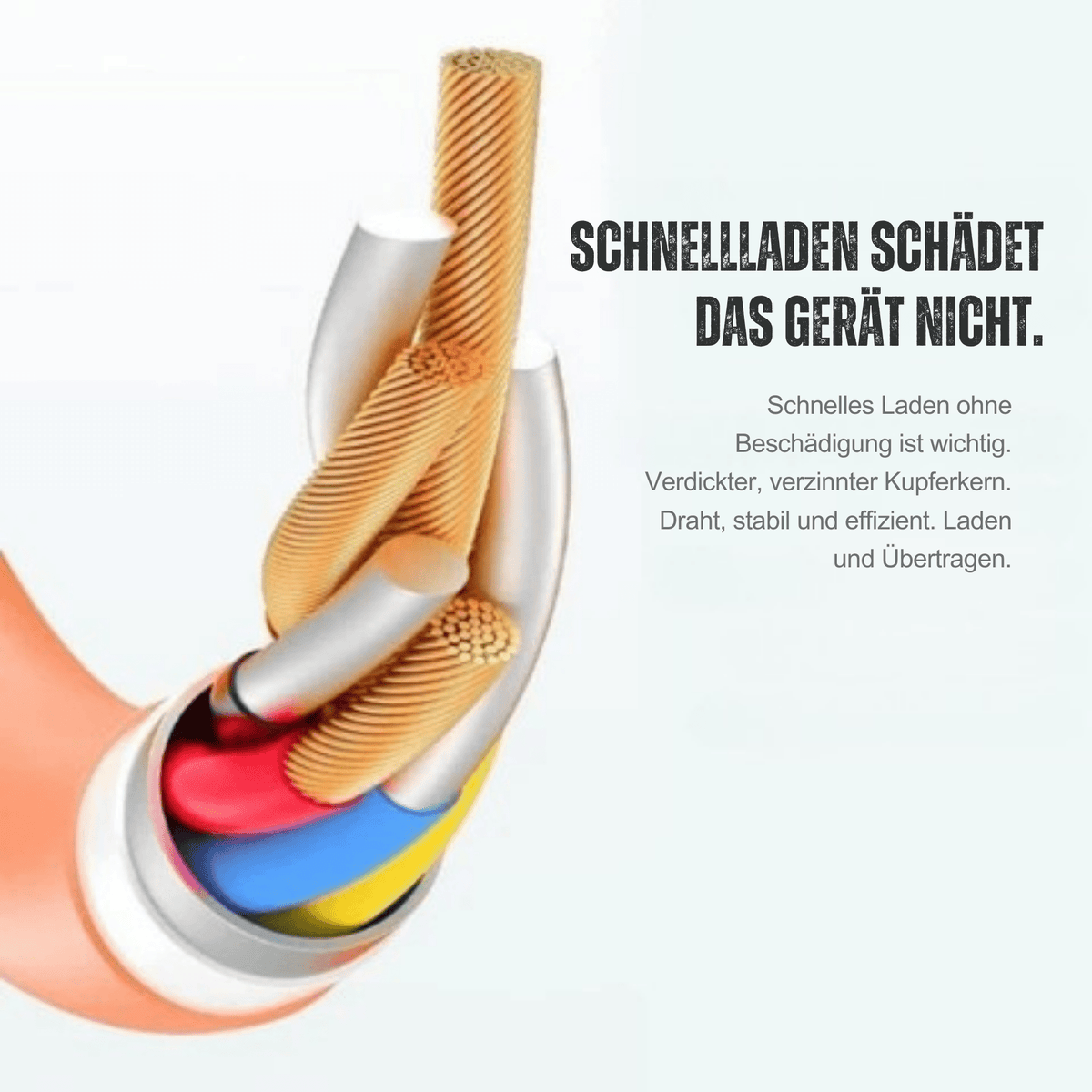 BlitzBand™ / 540° drehbares Schnellladekabel mit Beleuchtung - Sopheria