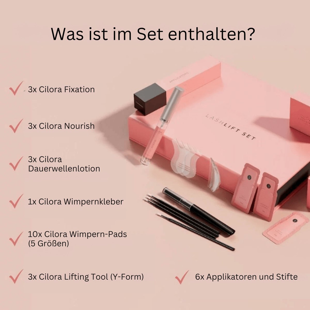 Cilora - Wimpernlifting Set (1+1 GRATIS) - Sopheria