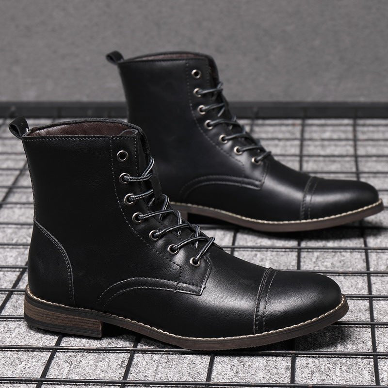 Claudius | Stiefeletten aus echtem Leder - Sopheria