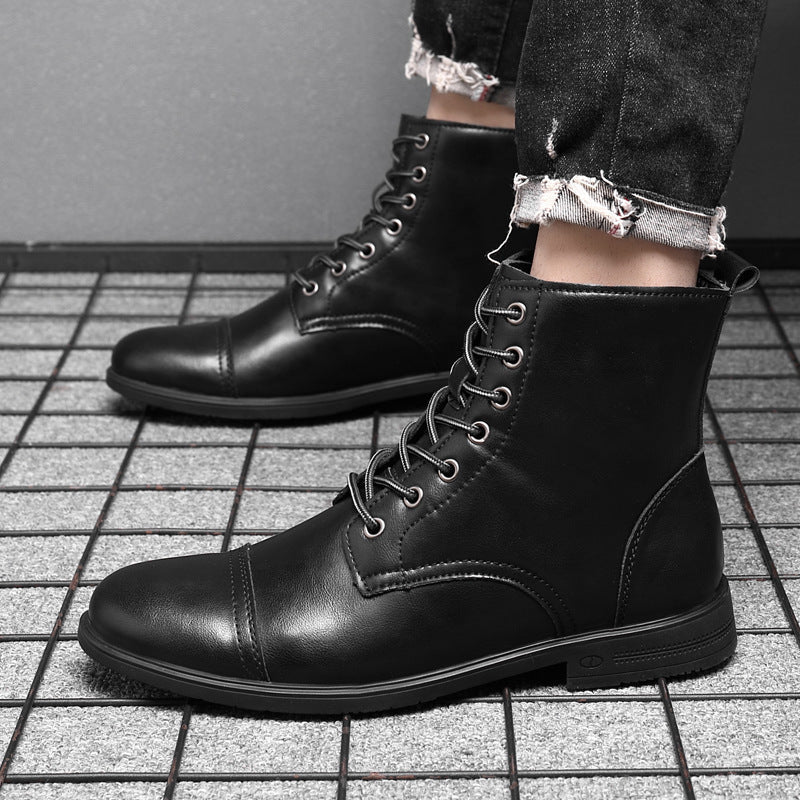 Claudius | Stiefeletten aus echtem Leder - Sopheria