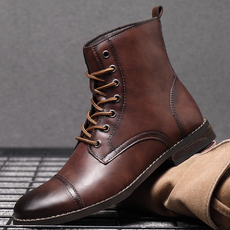 Claudius | Stiefeletten aus echtem Leder - Sopheria