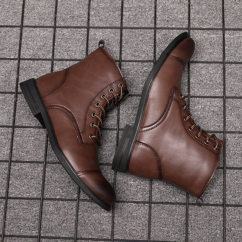 Claudius | Stiefeletten aus echtem Leder - Sopheria