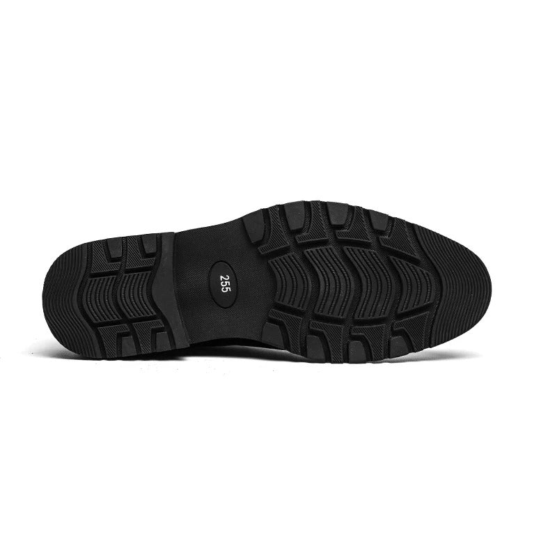 Darrell | Stiefeletten aus Leder mit Doppelschnalle
