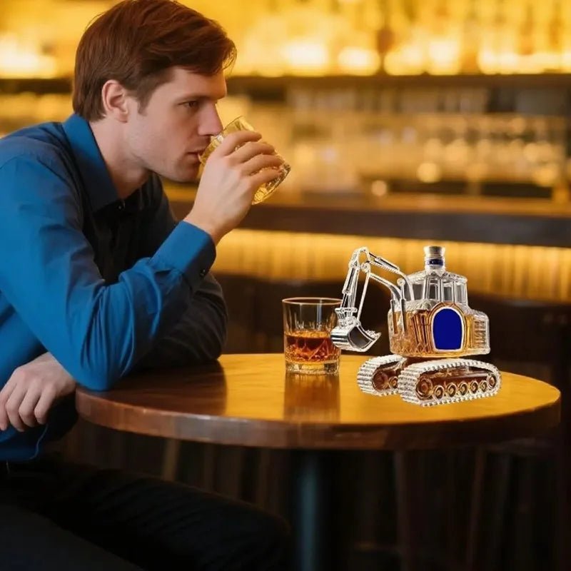 DiggerDram™ / Baggerförmige Whiskeyflasche - Sopheria