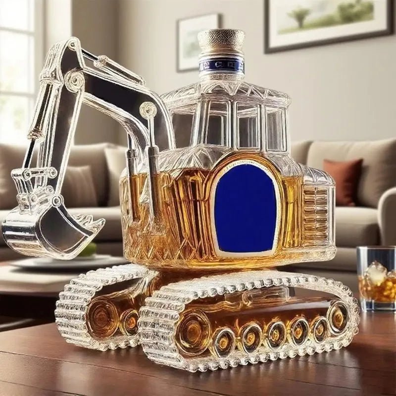 DiggerDram™ / Baggerförmige Whiskeyflasche - Sopheria