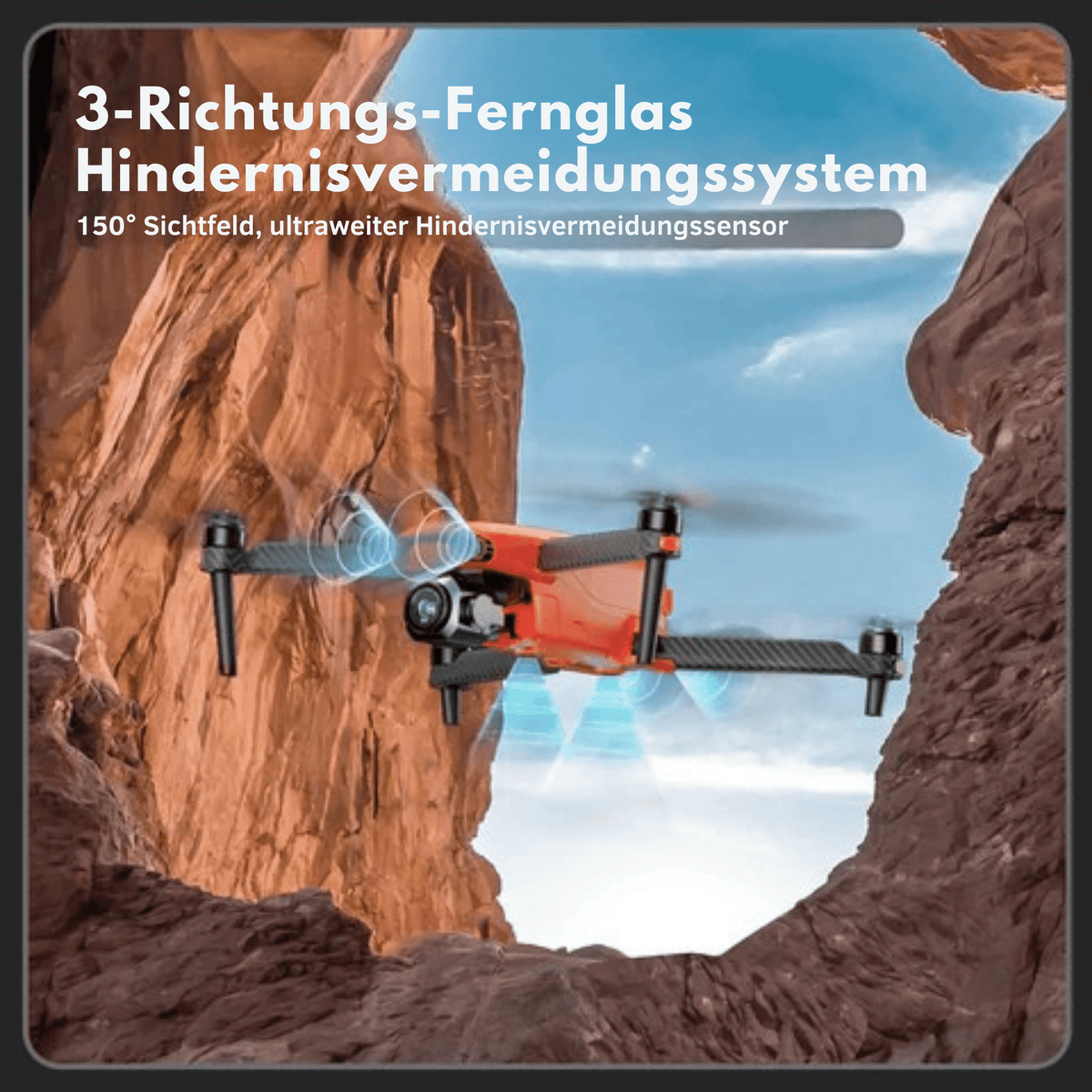 DrohnenDream™ / Professional 4K Drone With Obstacle Avoidance - Sopheria
