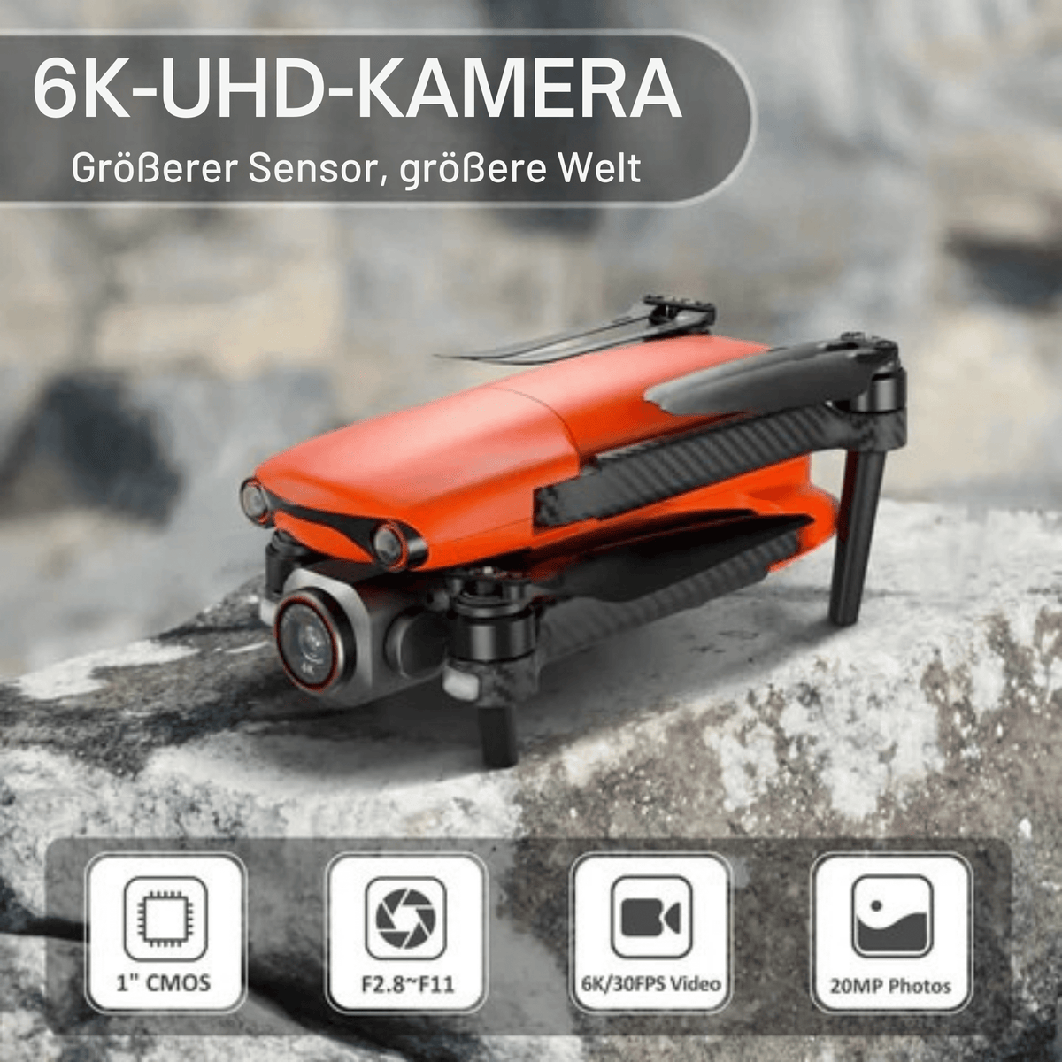 DrohnenDream™ / Professional 4K Drone With Obstacle Avoidance - Sopheria