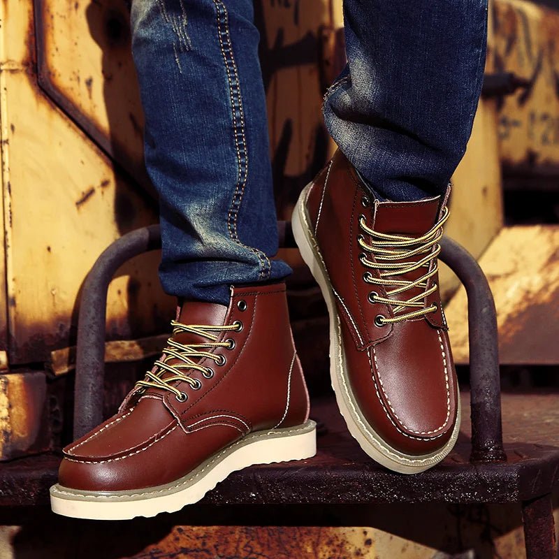 Dustin | Stiefeletten aus Leder - Sopheria