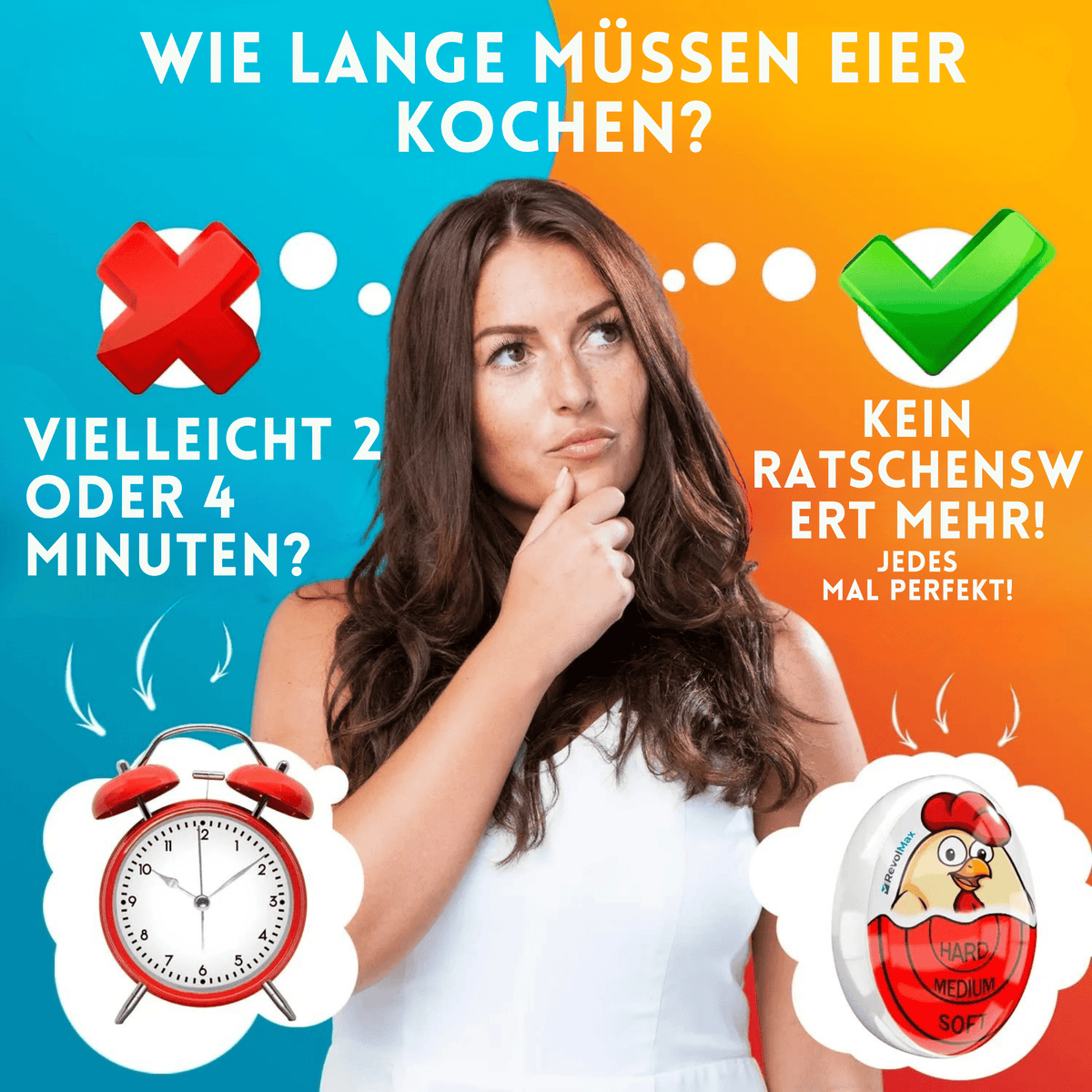 EiMeister™ / Eieruhren mit Farbwechsel (2+1 & 3+2 GRATIS) - Sopheria