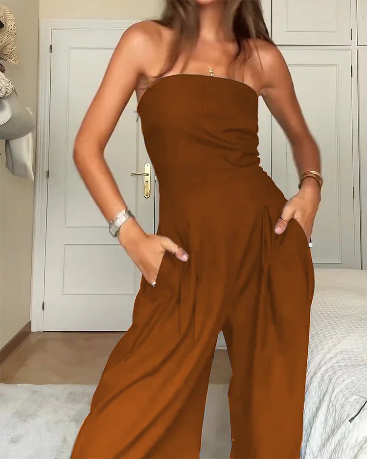 Elsa™ | Eleganter trägerloser Overall - Sopheria