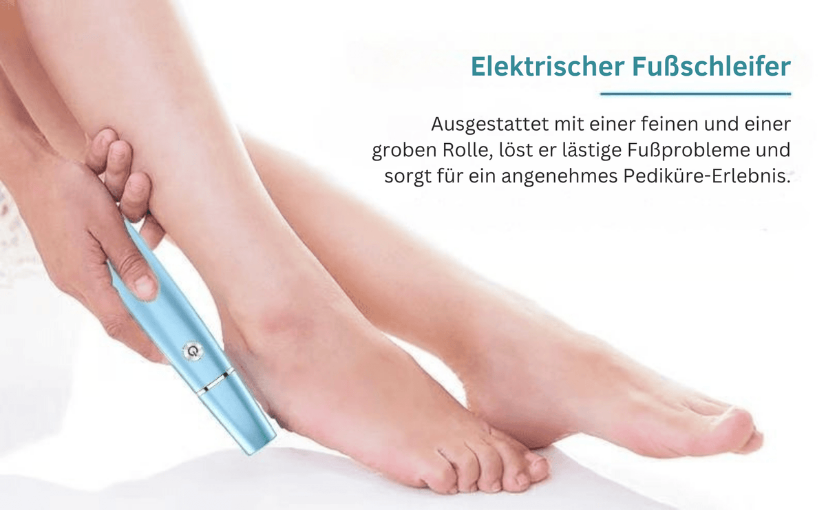 Eva Elektrischer Hornhautentferner – Schmerzfreie Entfernung von Hornhaut mit Profi-Leistung & Komfort - Sopheria