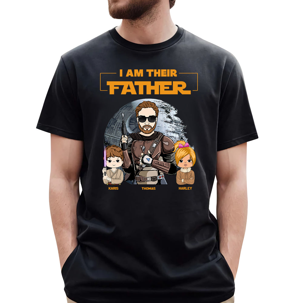 Ich bin ihr Vater Custom Shirt für Papa - Vatertagsgeschenk
