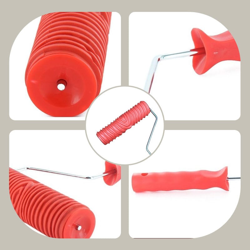 RollenTausch™ / Farbroller mit Prägestruktur für Wanddekoration